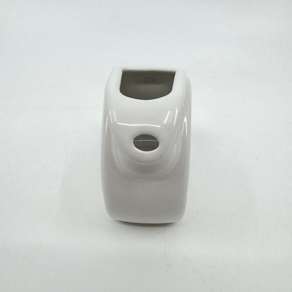 Homer Laughlin Fiesta 5-ounce Mini Disk Pitcher Serveware Ceramic Scarlet White - Picture 5 of 7